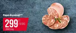 Coop Pápai disznósajt ajánlat