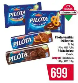 Coop Pilóta vaníliás ízű karika ajánlat