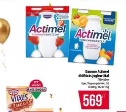 Coop Danone Actimel élőflórás joghurtital ajánlat