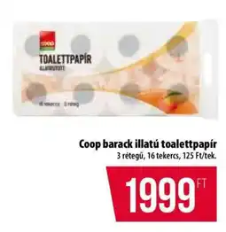 Coop Coop barack illatú toalettpapír ajánlat