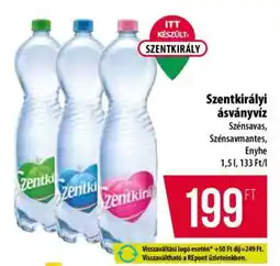 Coop SZENTKIRÁLYI Ásványvíz ajánlat
