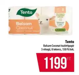Coop Tento Balsam Coconut toalettpapír ajánlat