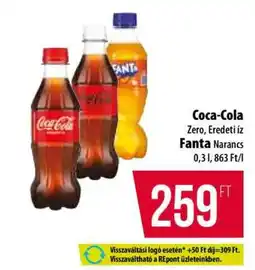 Coop Coca-Cola / Fanta ajánlat