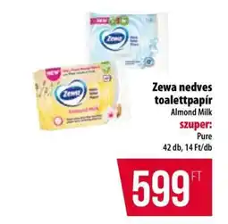 Coop Zewa nedves toalettpapír ajánlat