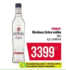 Coop Nicolaus Extra Vodka ajánlat