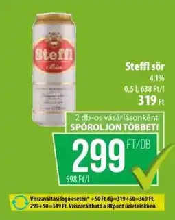 Coop Steffl sör ajánlat