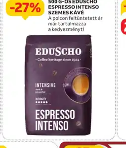 Auchan Eduscho Espresso Intenso Szemes Kávé ajánlat