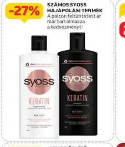 Auchan Syoss hajápolási termék ajánlat