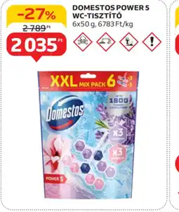 Auchan Domestos Power 5 WC-tisztít ajánlat