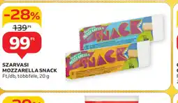 Auchan Szarvasi Mozzarella Snack ajánlat
