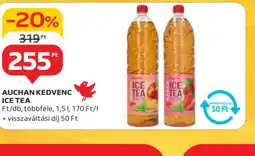 Auchan Auchan Kedvenc Ice Tea ajánlat