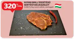 Auchan Nyári grill ízesítésű sertéstarjaszelet ajánlat