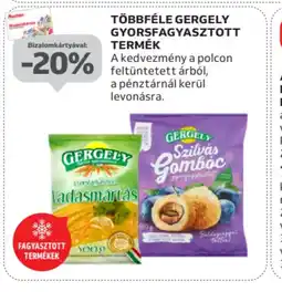Auchan Többféle Gergely Gyorsfagyasztott Termék ajánlat
