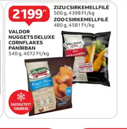 Auchan Valdor Nuggets Deluxe Cornflakes Panírban ajánlat