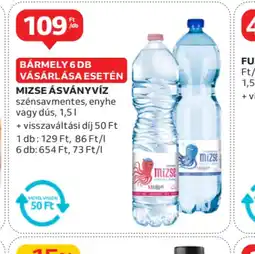 Auchan Mizse Ásványvíz ajánlat