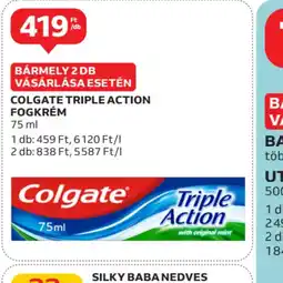Auchan Colgate Triple Action Fogkrém ajánlat