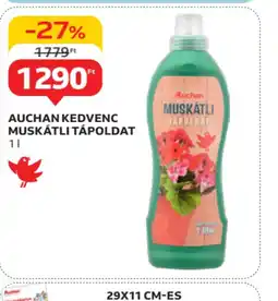 Auchan Auchan Kedvenc Muskátli tápoldat ajánlat