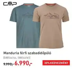 Intersport CMP Manduria férfi szabadidőpóló ajánlat