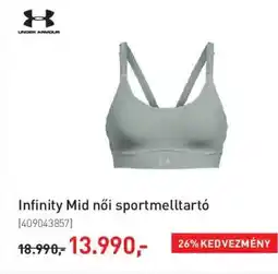 Intersport UNDER ARMOUR nfinity Mid női sportmelltartó ajánlat