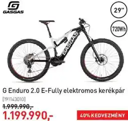 Intersport GASGAS G Enduro 2.0 E-Fully elektromos kerékpár ajánlat
