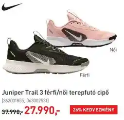 Intersport Nike Juniper Trail 3 férfi / női terepfutó cipő ajánlat