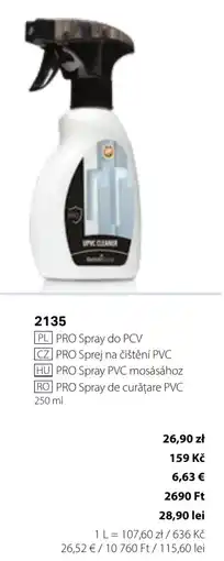 BetterStyle PRO Spray PVC mosásához ajánlat