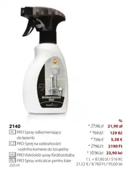 BetterStyle PRO Vízkőoldó spray fürdőszobába ajánlat