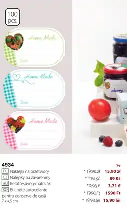 BetterStyle Befőttesüveg-matricák ajánlat