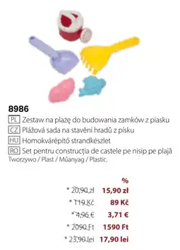 BetterStyle Homokvárépítő strandkészlet ajánlat