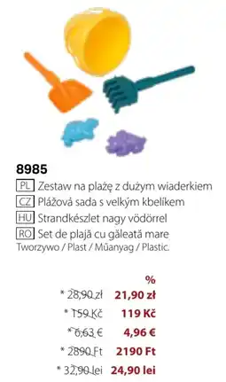 BetterStyle Strandkészlet nagy vödörrel ajánlat
