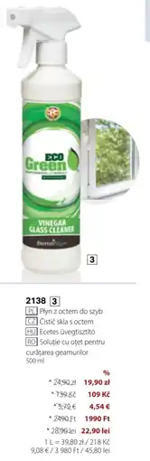 BetterStyle ECO Green Ecetes üvegtisztító ajánlat