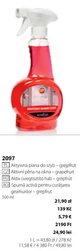 BetterStyle Aktív üvegtisztító hab - grépfrút ajánlat