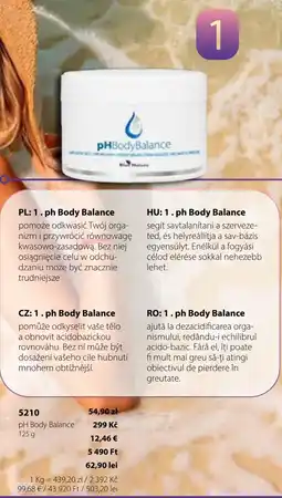 BetterStyle Blue Nature pH Body Balance ajánlat