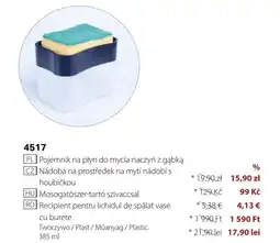 BetterStyle Mosogatószer-tartó szivaccsal ajánlat