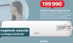 Auchan GORENJE PANDORA SPLIT KLÍMA ajánlat