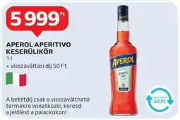 Auchan APEROL APERITIVO KESERŰLIKŐR ajánlat