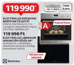 Auchan ELECTROLUX EOD3H70X BEÉPÍTHETŐ SÜTŐ ajánlat