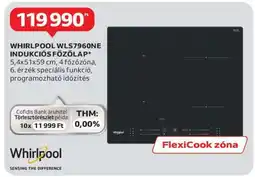 Auchan WHIRLPOOL WLS7960NE INDUKCIÓS FŐZŐLAP ajánlat