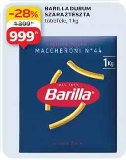 Auchan Barilla durum száraztészta ajánlat