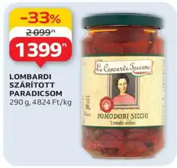 Auchan Lombardi Szárított Paradicsom ajánlat