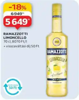 Auchan RAMAZZOTTI LIMONCELLO ajánlat