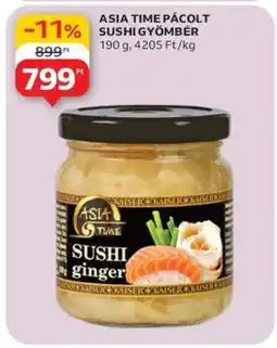 Auchan ASIA TIME PÁCOLT SUSHI GYÖMBÉR ajánlat