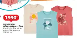 Auchan INEXTENSO Női Ujjatlan Póló ajánlat