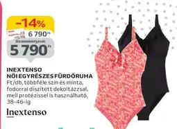 Auchan INEXTENSO NŐI EGYRÉSZES FÜRDŐRUHA ajánlat