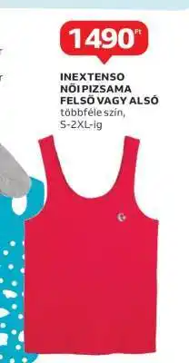 Auchan INEXTENSO Női pizsama felső vagy alsó ajánlat
