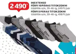 Auchan INEXTENSO FÉRFI 10 PÁRAS TITOKZOKNI ajánlat