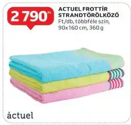 Auchan ACTUEL FROTTÍR STRANDTÖRÖLKÖZŐ ajánlat