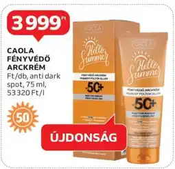 Auchan CAOLA FÉNYVÉDŐ ARCKRÉM ajánlat