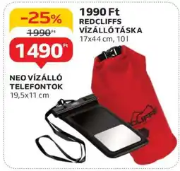 Auchan REDCLIFFS VÍZÁLLÓ TÁSKA ajánlat