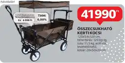 Auchan Összecsukható Kerti Kocsi ajánlat